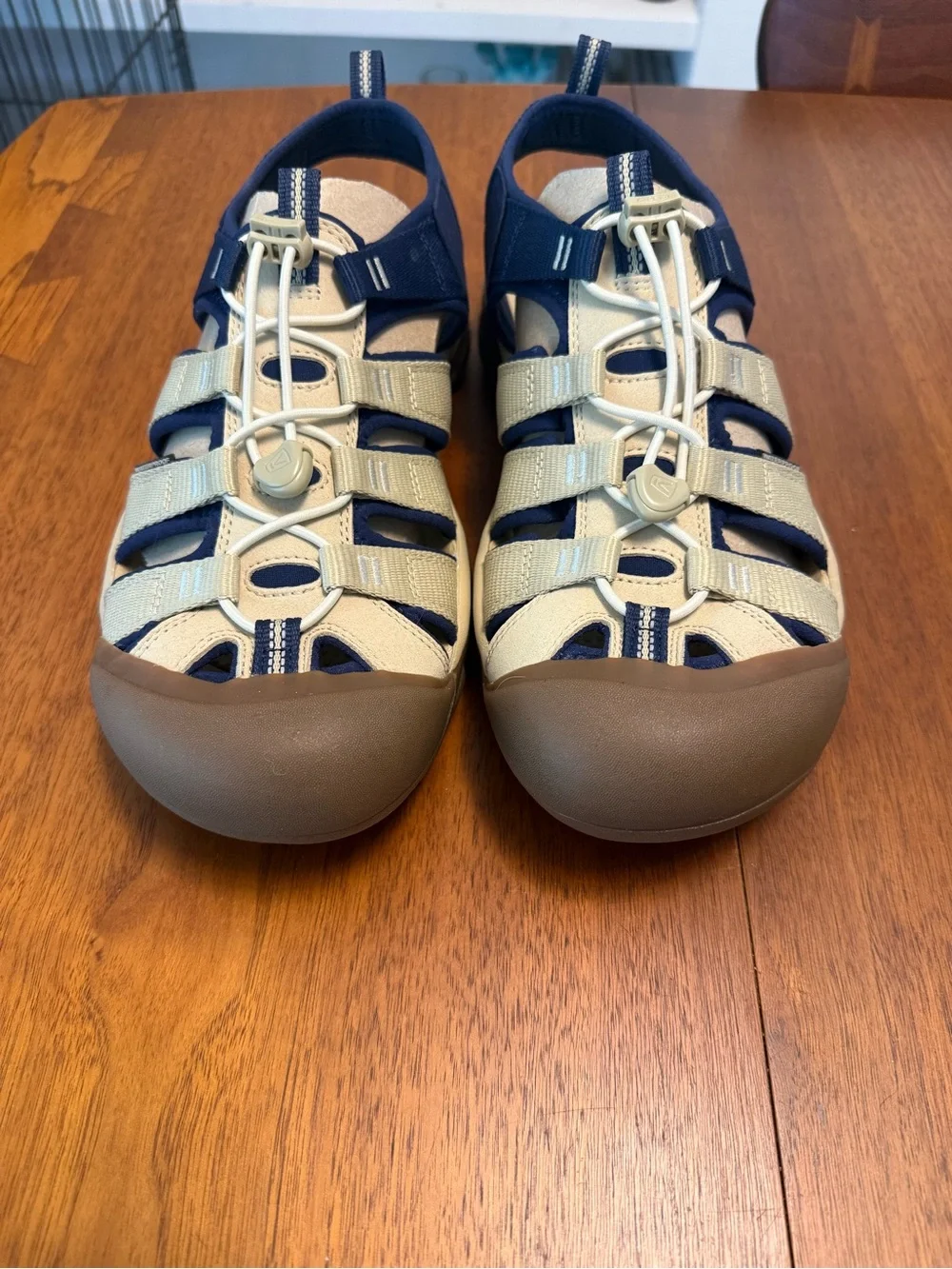 KEEN Newport H2 Men’s Navy and Tan Sandal Shoe